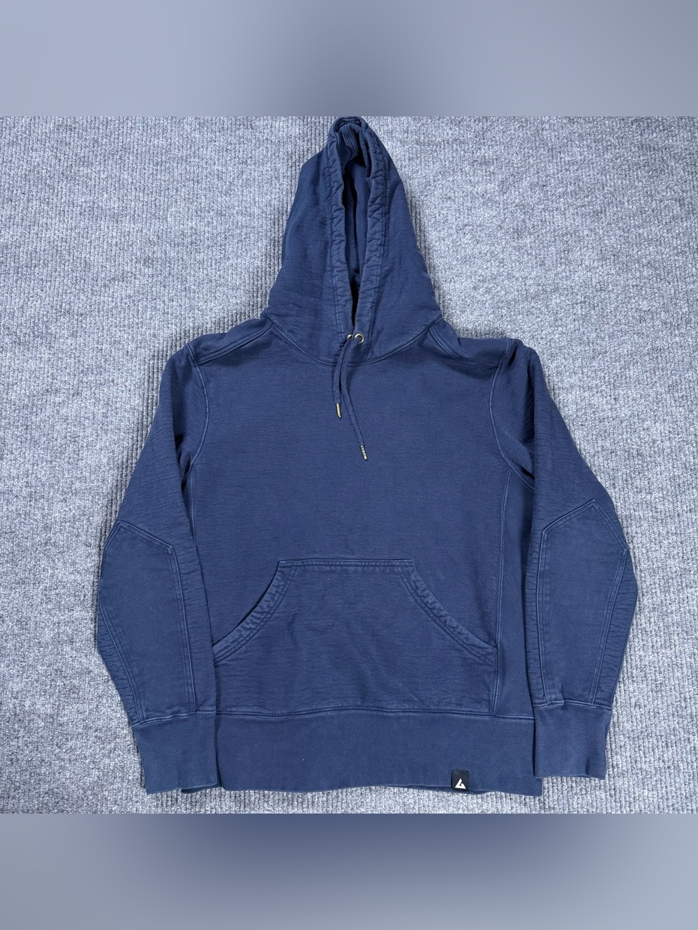 American Giant Classic Heavyweight Hoodie Mens Medium Navy Blue Made in USA